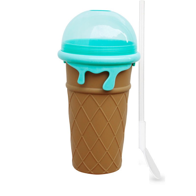 500ml Large Capacity Slushy Cup Summer Squeeze Homemade Juice Water Bottle Quick - Frozen Smoothie Sand Cup Pinch Fast Cooling Magic Ice Cream Slushy Maker Beker Kitchen Gadgets - Krosscanada