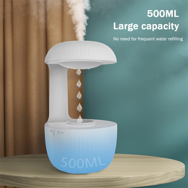 Anti - gravity Air Humidifier Mute Countercurrent Humidifier Levitating Water Drops Cool Mist Maker Fogger Relieve Fatigue - Krosscanada