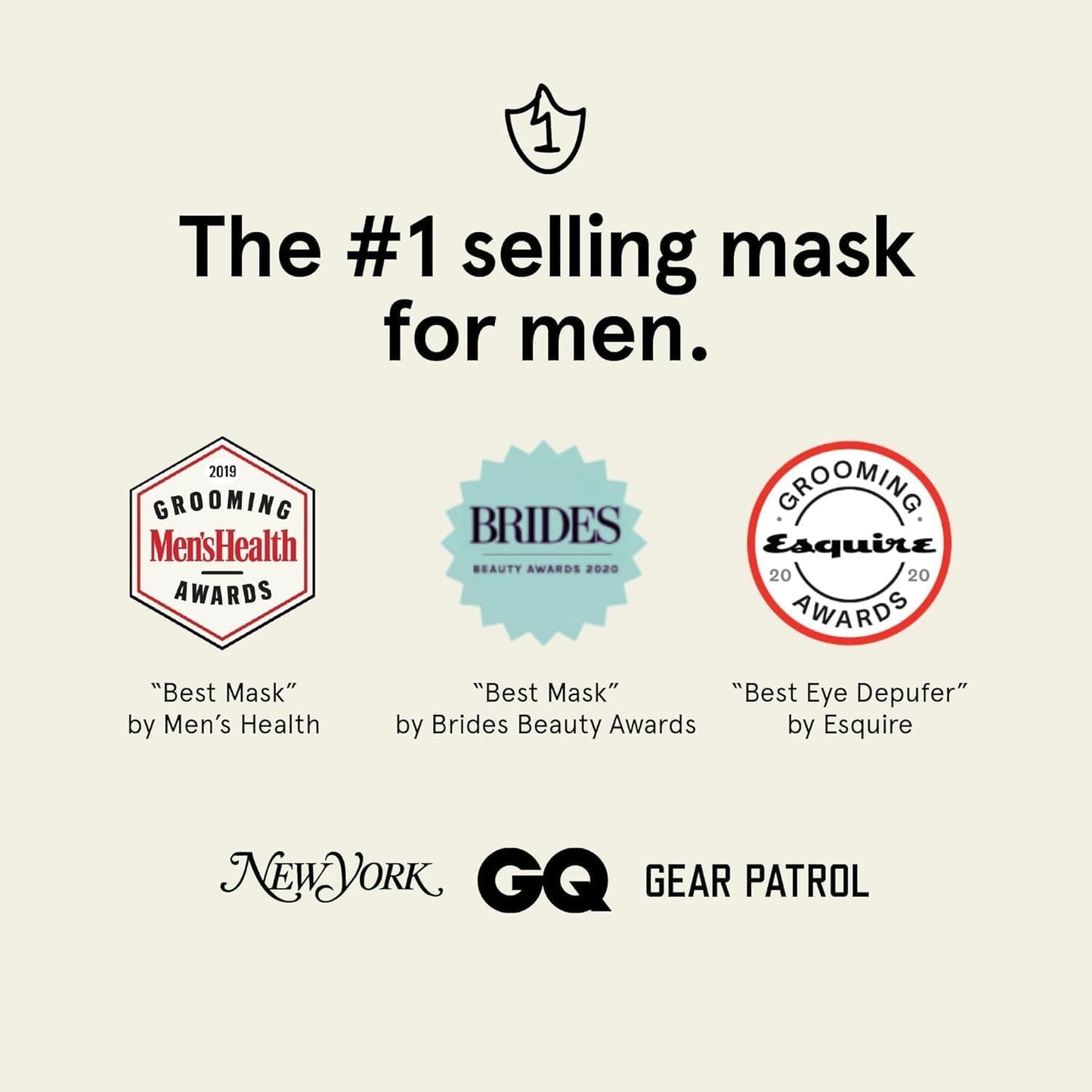 BRO MASK: Korean Face Mask for Men | 2 Pc. Hydrating Anti Aging Sheet Masks Contains Vitamin C, Vitamin E, Hyaluronic Acid, Collagen for Face Care & Acne Treatment by Jaxon Lane (4 Pack) - Krosscanada