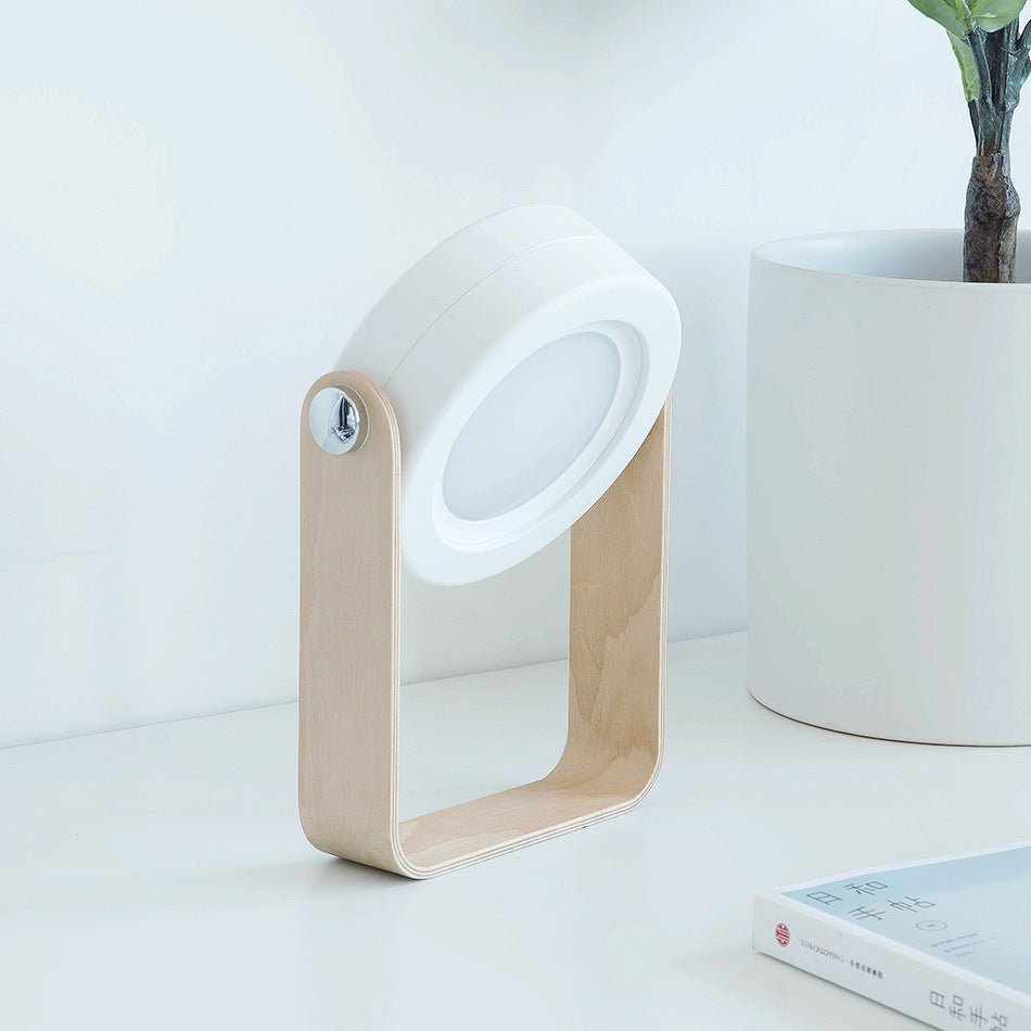 Foldable Touch Dimmable Reading LED Night Light Portable Lantern Lamp USB Rechargeable For Home Decor - Krosscanada