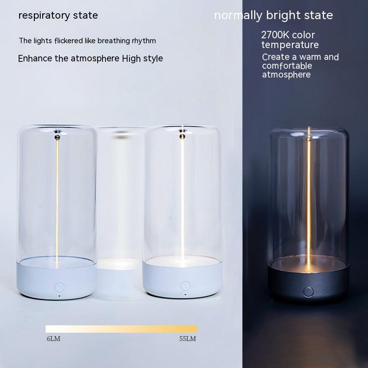 New LED Camping Light Type - c Rechargeable Portable Night Light With High Transparency And Anti Drop Creative Atmosphere Light - Krosscanada