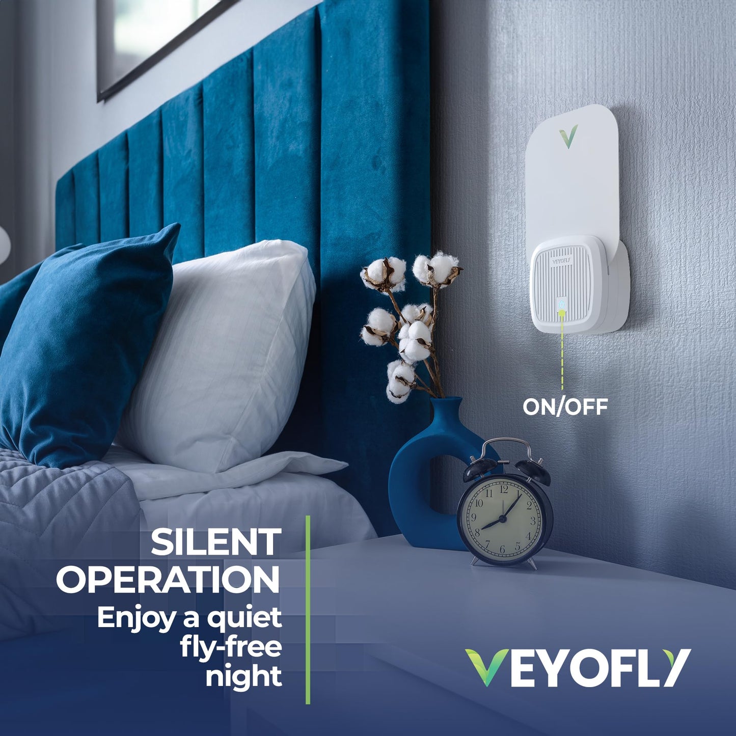 VEYOFLY Gnat Attracts for House, Fly Attract, Fruit Fly Attract, Fly Catcher, Plug in Catch for Fruit Flies, Moths, Gnats Attract (1 Devices + 3 Refills) - Krosscanada