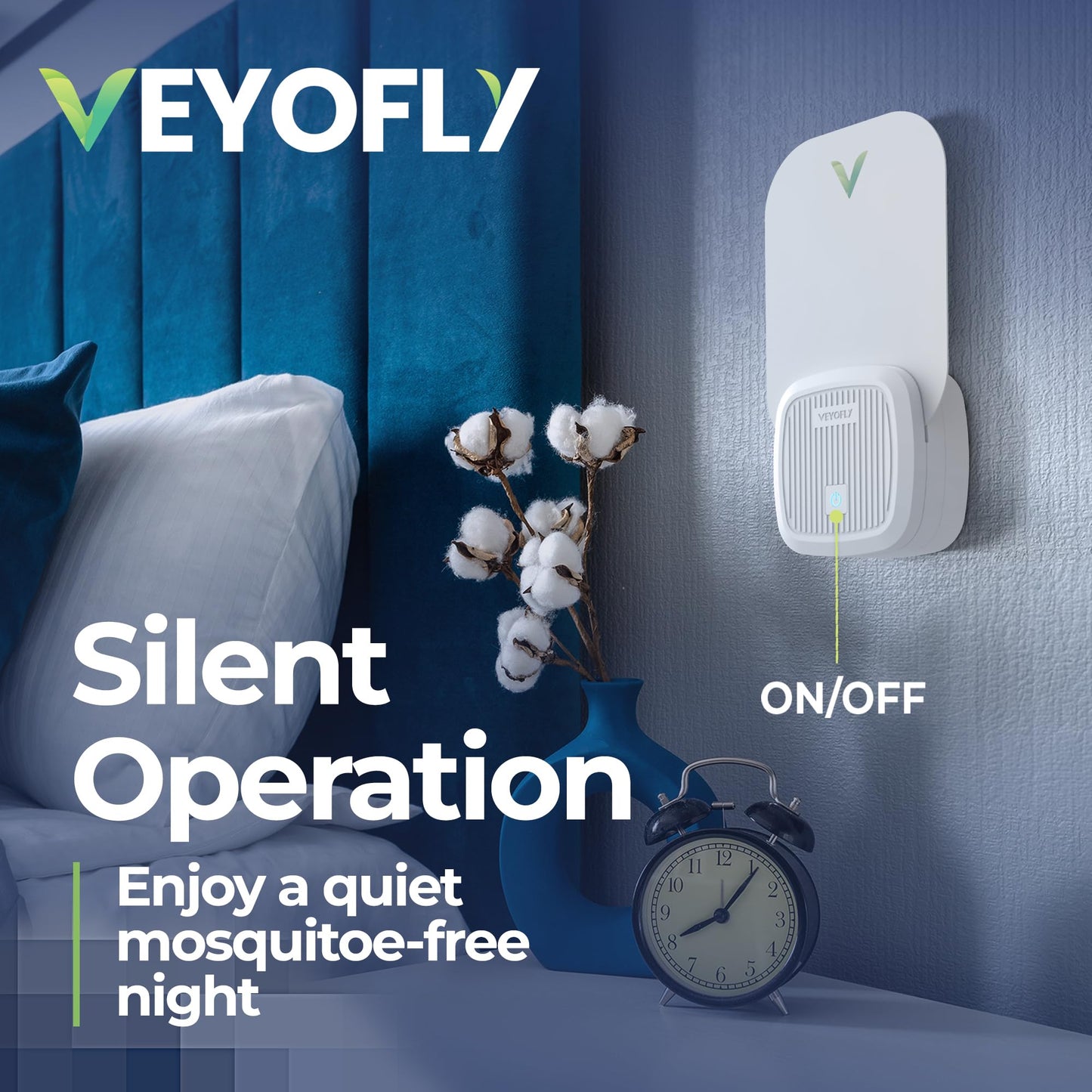 VEYOFLY Gnat Attracts for House, Fly Attract, Fruit Fly Attract, Fly Catcher, Plug in Catch for Fruit Flies, Moths, Gnats Attract (1 Devices + 3 Refills) - Krosscanada
