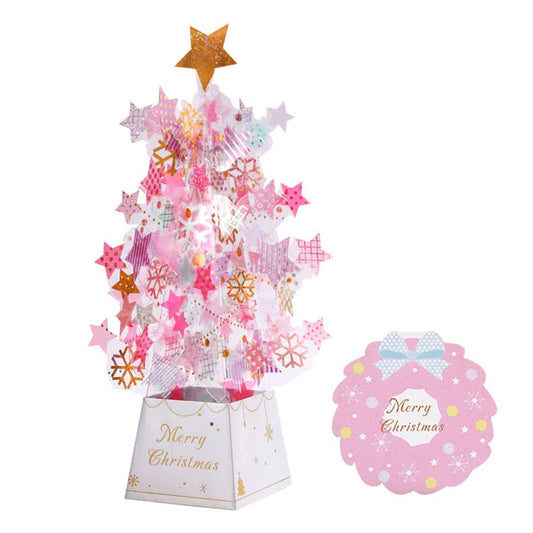 Christmas Tree Pop-Up Card 3D Card Christmas Greeting Card - KKscollecation