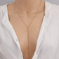 Simple necklace retro clavicle necklace - KKscollecation