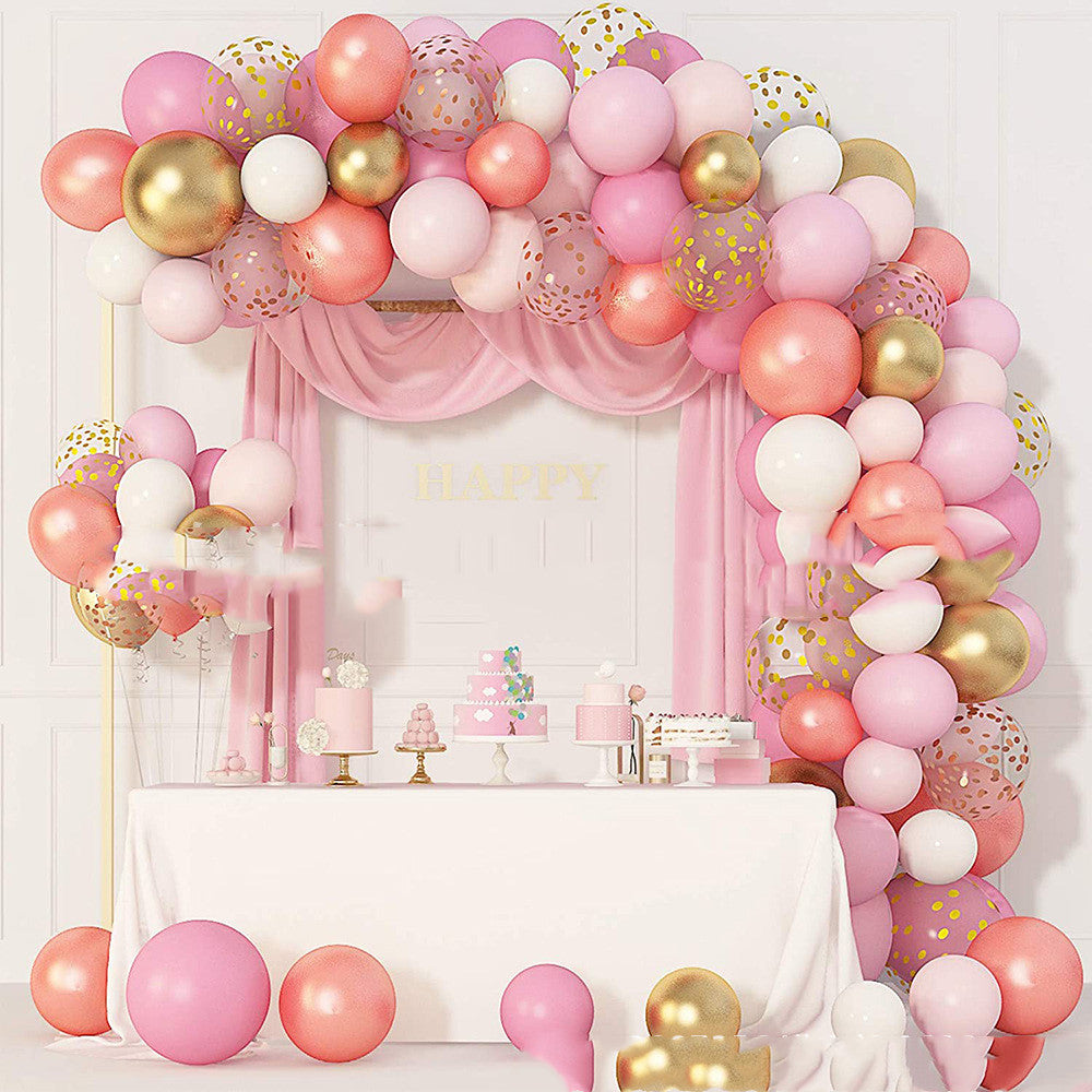 Rose Gold Latex Balloon Set Wedding Event Birthday Party Decoration Balloons - KKscollecation