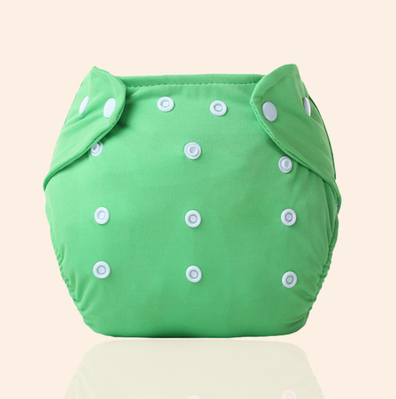 Infant baby leakproof diapers Adjustable size cotton diapers Breathable insulation pad - KKscollecation
