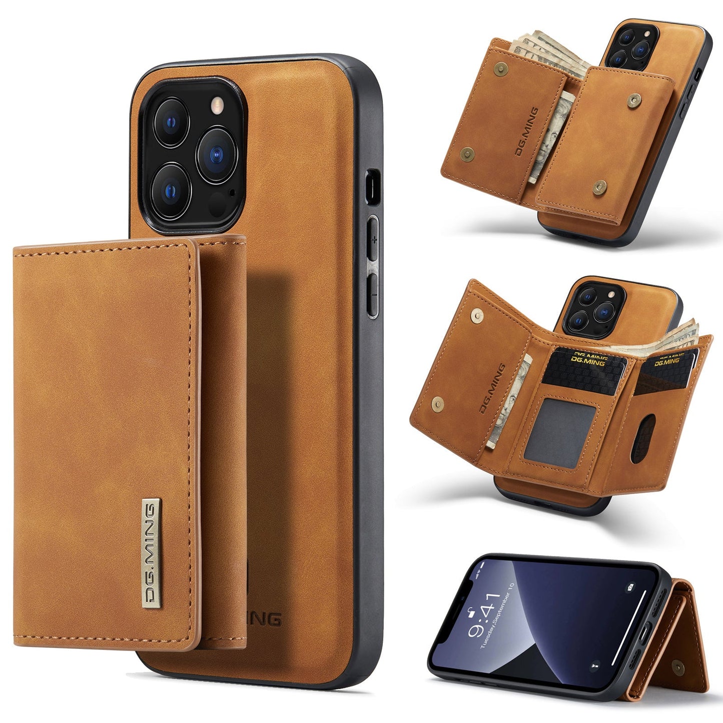 2 - in - 1 Wallet Protection Magnetic Phone Case - Krosscanada
