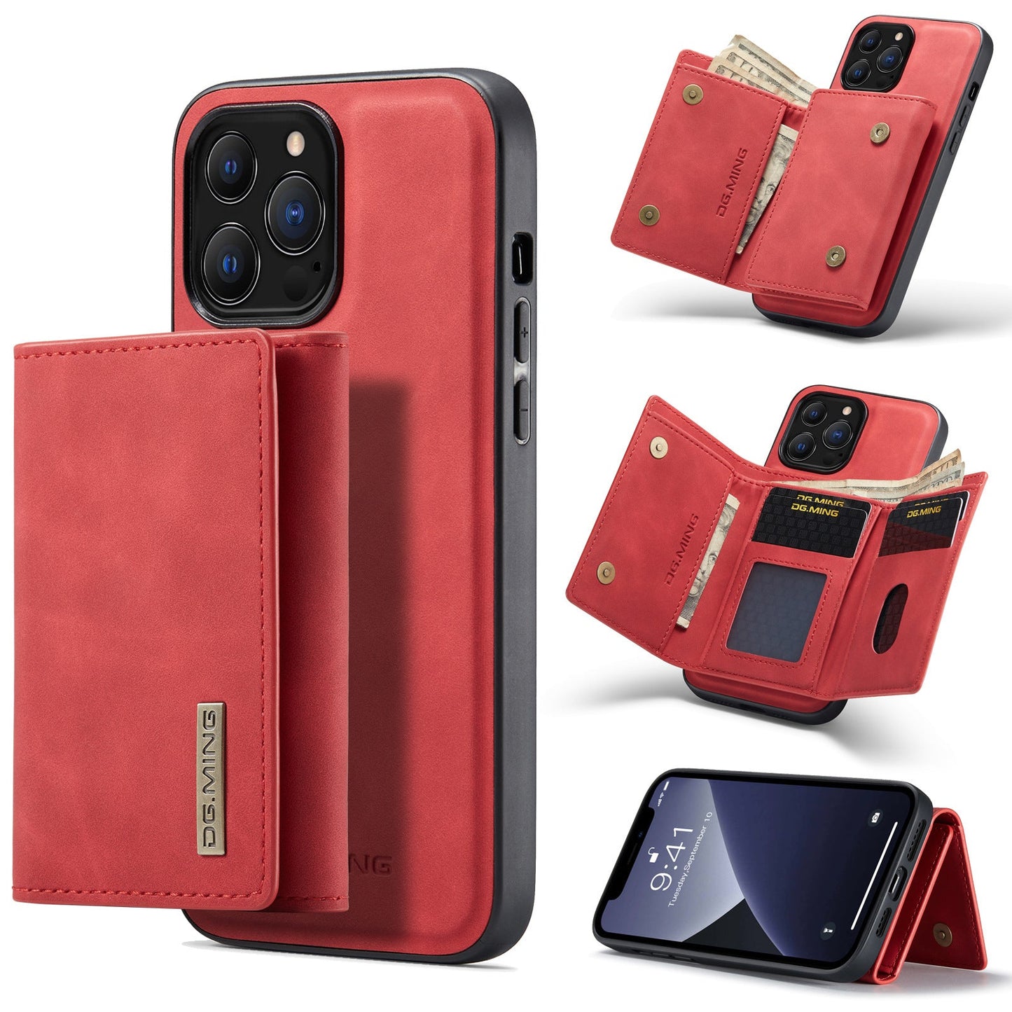 2 - in - 1 Wallet Protection Magnetic Phone Case - Krosscanada