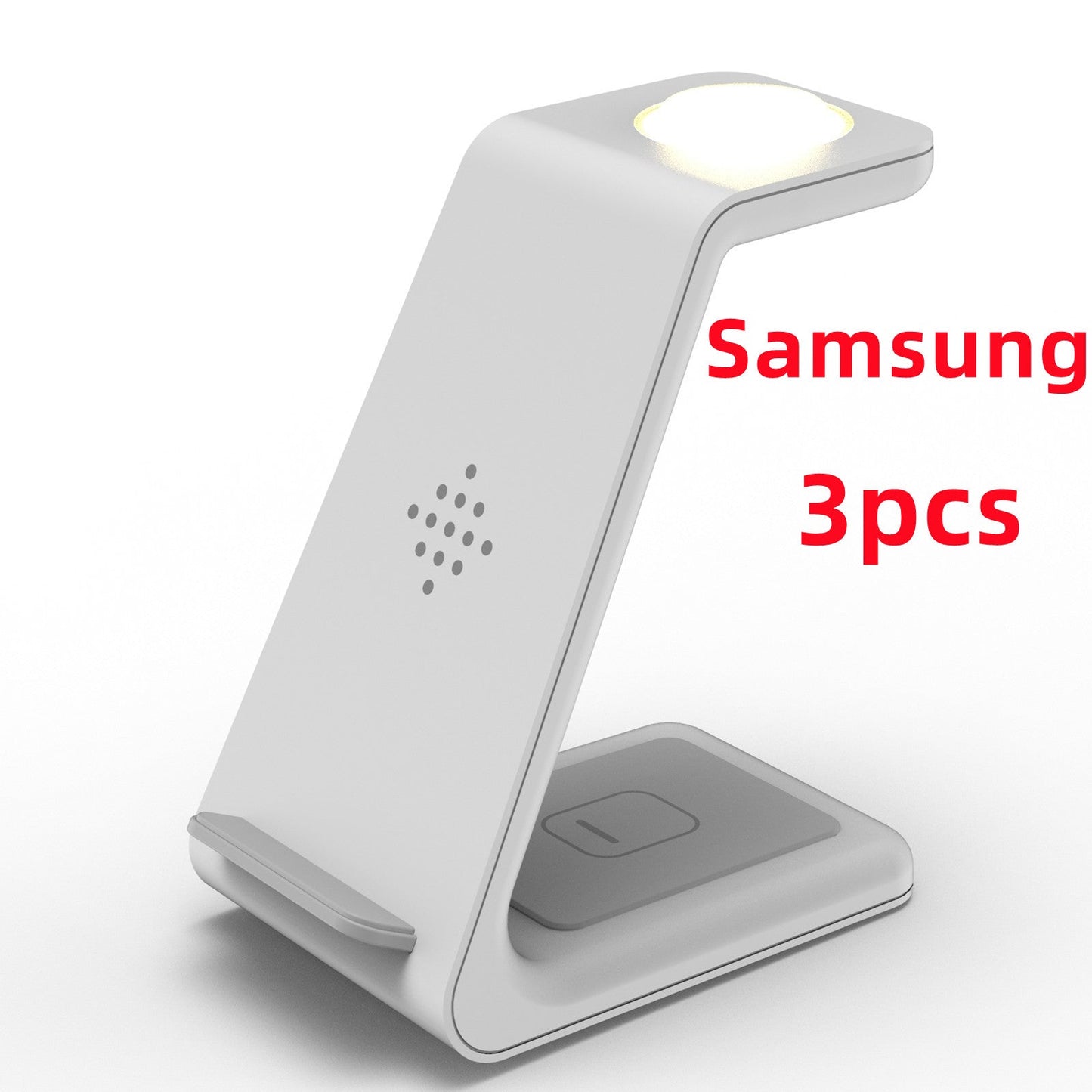 3 In 1 Fast Charging Station Wireless Charger Stand Wireless Quick Charge Dock For Phone Holder - Krosscanada