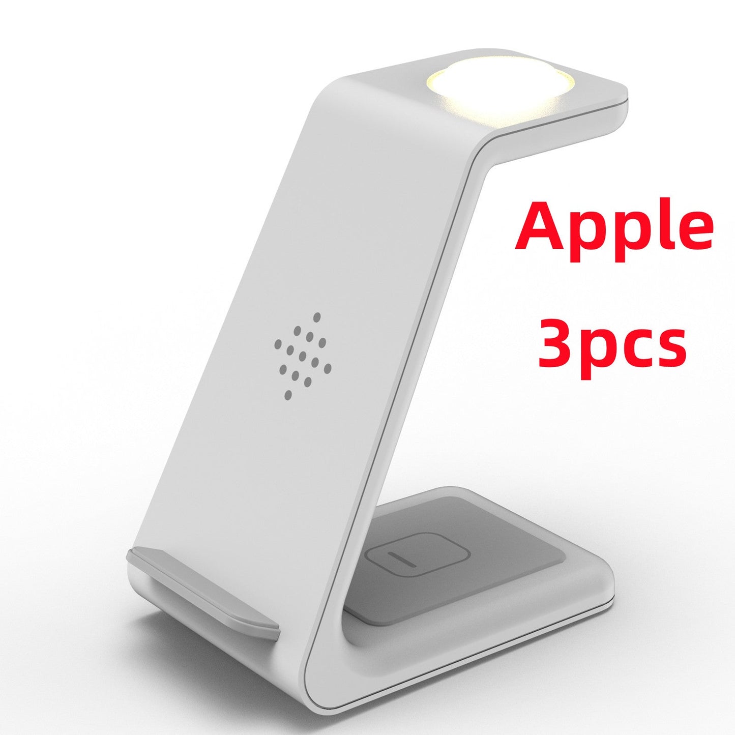 3 In 1 Fast Charging Station Wireless Charger Stand Wireless Quick Charge Dock For Phone Holder - Krosscanada