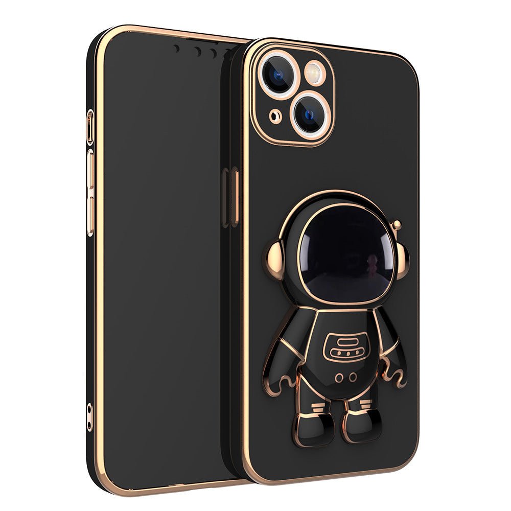 3D Astronaut Phone Case Anti - Drop Electroplating Bracket - Krosscanada