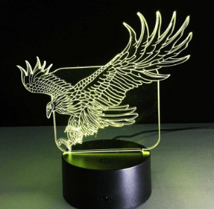 3D LED Illusion Lamp - Krosscanada