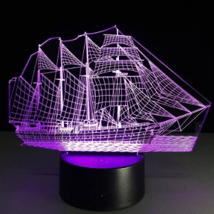 3D LED Illusion Lamp - Krosscanada