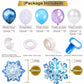 Ice And Snow Theme Party Chain Decoration Christmas Balloon Combo Set - KKscollecation