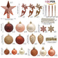 Christmas Ball Gift Pack 100pcs Home Hanging Ornaments - KKscollecation