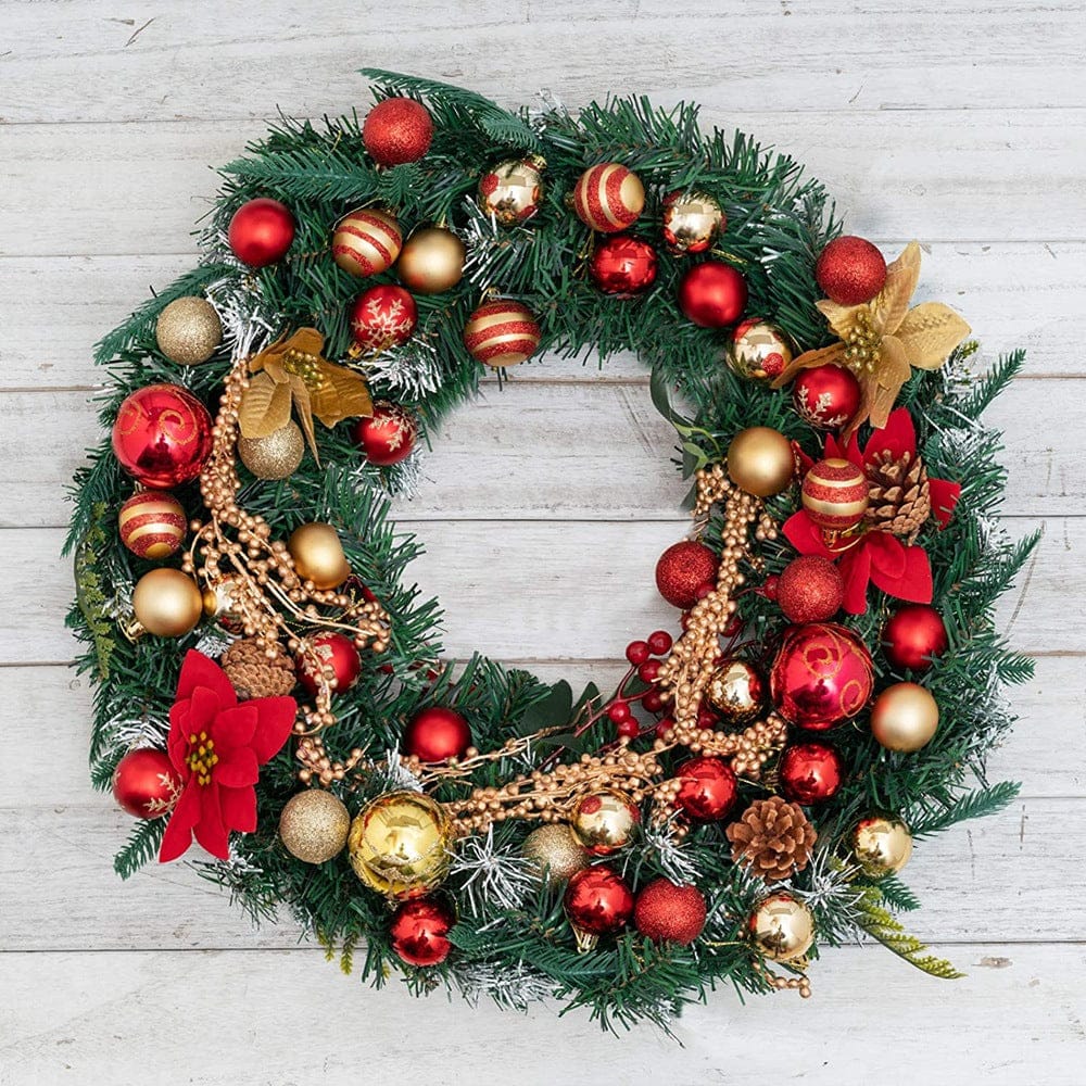 4CM50 Hand Painted Christmas Hanging Balls - KKscollecation