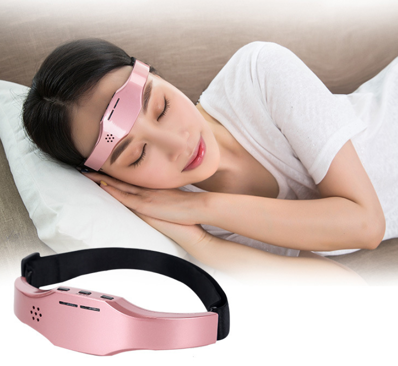 Head Massager Wireless Stress Relief Brain Massage Helmet Unisex Sleep Therapy Device - KKscollecation