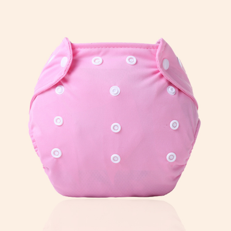 Infant baby leakproof diapers Adjustable size cotton diapers Breathable insulation pad - KKscollecation
