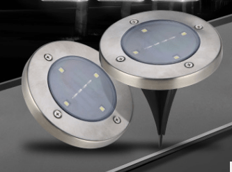 8LED Waterproof Solar Powered Garden Lights - Krosscanada