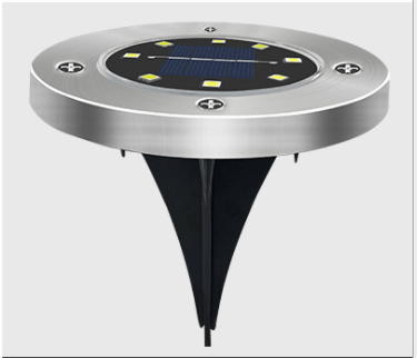 8LED Waterproof Solar Powered Garden Lights - Krosscanada