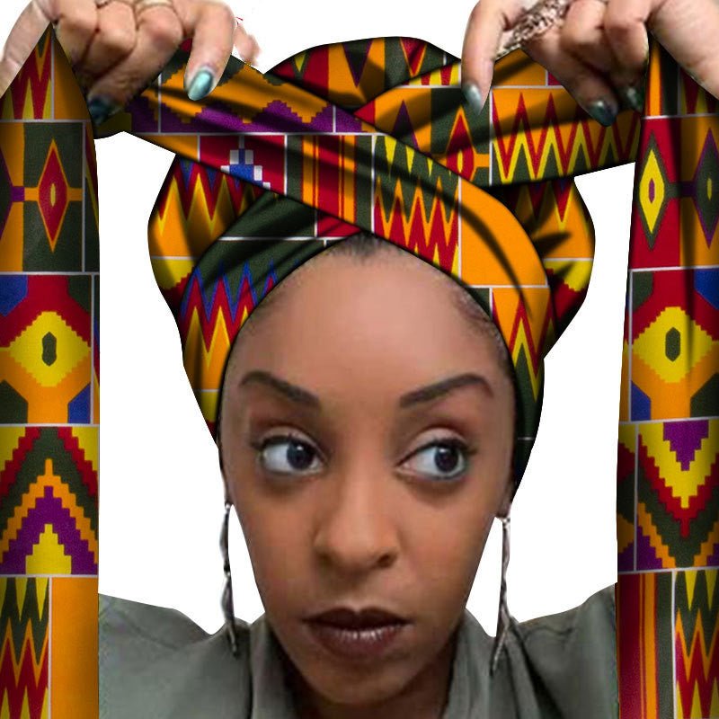 African printed hair accessories - Krosscanada