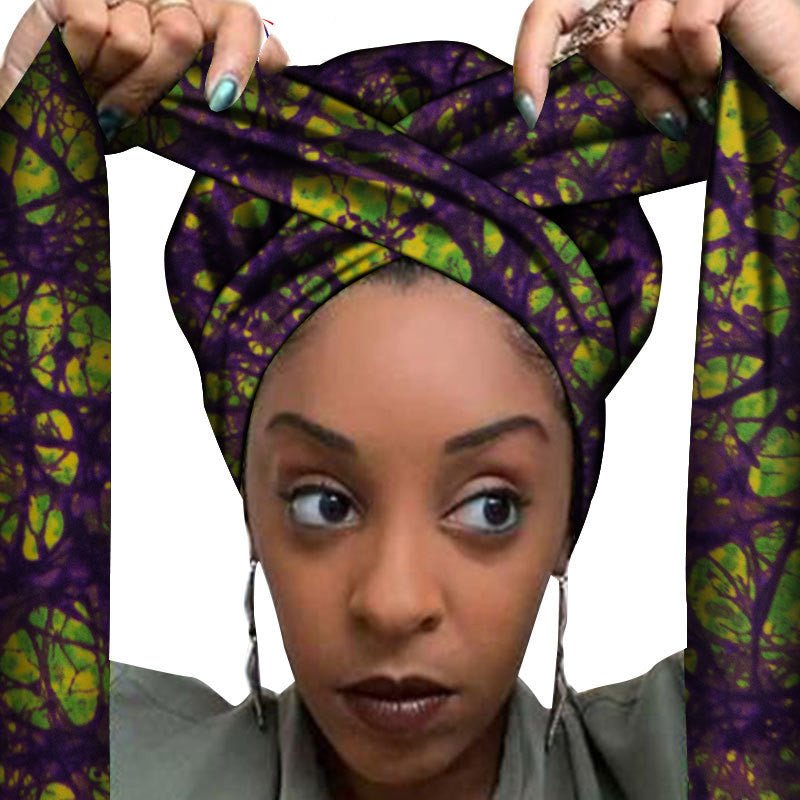 African printed hair accessories - Krosscanada