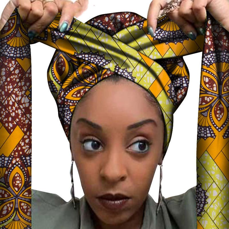 African printed hair accessories - Krosscanada