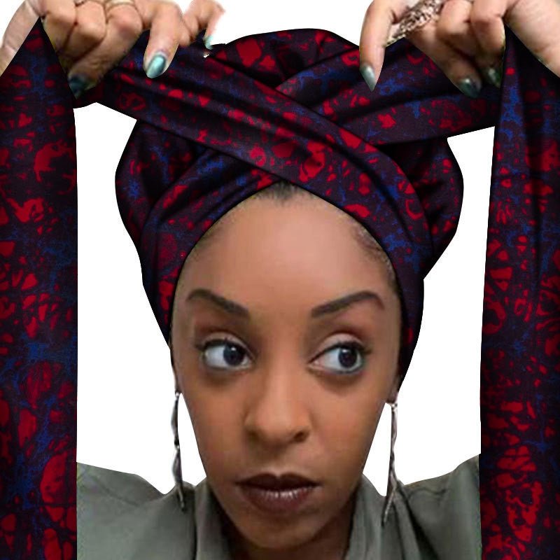 African printed hair accessories - Krosscanada