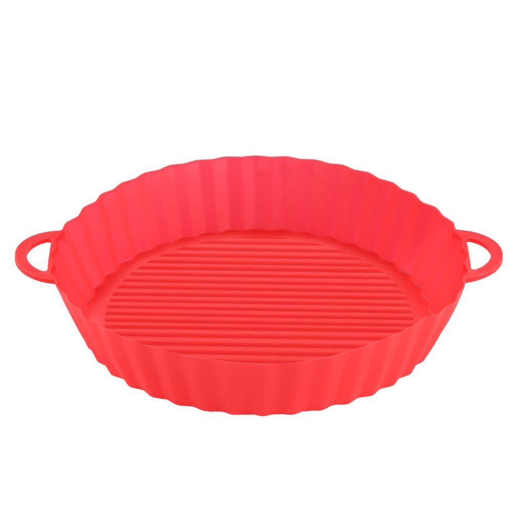 Air Fryer Tray Silicone Kitchen Supplies AirFryer Silicone Pot Grill Pan Accessories Disposable Paper Liner - Krosscanada