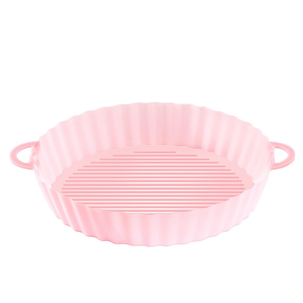 Air Fryer Tray Silicone Kitchen Supplies AirFryer Silicone Pot Grill Pan Accessories Disposable Paper Liner - Krosscanada