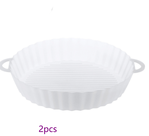 Air Fryer Tray Silicone Kitchen Supplies AirFryer Silicone Pot Grill Pan Accessories Disposable Paper Liner - Krosscanada