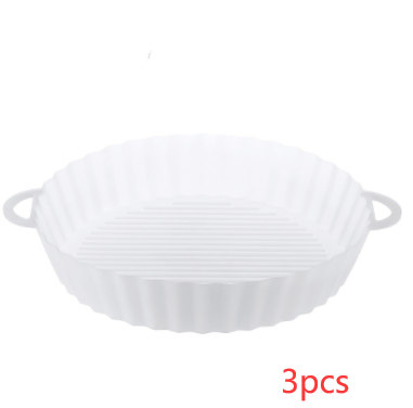 Air Fryer Tray Silicone Kitchen Supplies AirFryer Silicone Pot Grill Pan Accessories Disposable Paper Liner - Krosscanada