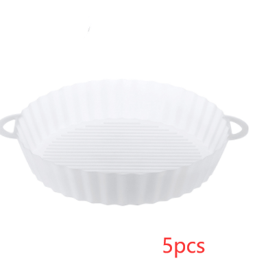 Air Fryer Tray Silicone Kitchen Supplies AirFryer Silicone Pot Grill Pan Accessories Disposable Paper Liner - Krosscanada