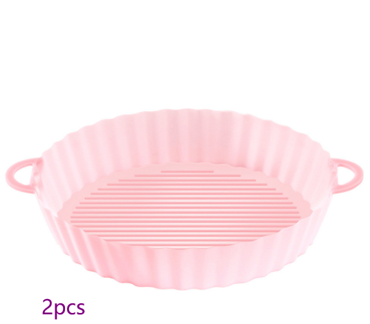 Air Fryer Tray Silicone Kitchen Supplies AirFryer Silicone Pot Grill Pan Accessories Disposable Paper Liner - Krosscanada
