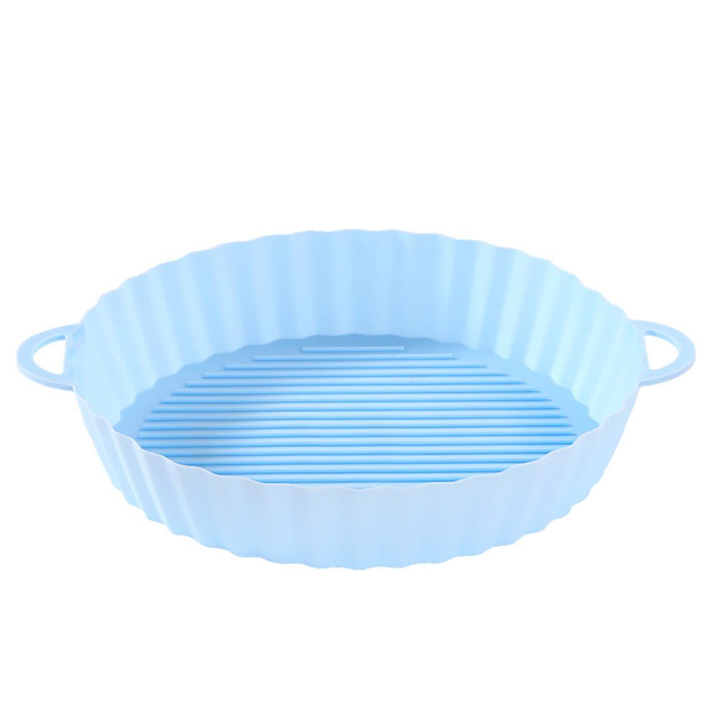 Air Fryer Tray Silicone Kitchen Supplies AirFryer Silicone Pot Grill Pan Accessories Disposable Paper Liner - Krosscanada