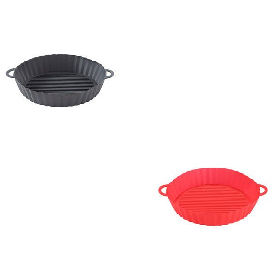 Air Fryer Tray Silicone Kitchen Supplies AirFryer Silicone Pot Grill Pan Accessories Disposable Paper Liner - Krosscanada