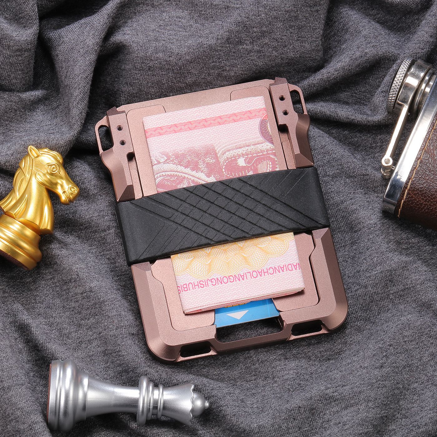 Aluminium alloy wallet - Krosscanada
