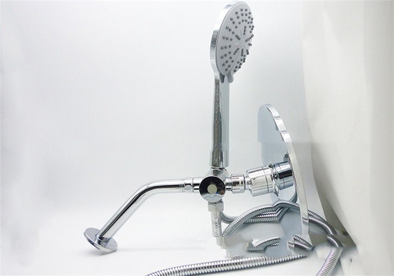 American Five - piece Set High Pressure Double Head Split Shower - Krosscanada