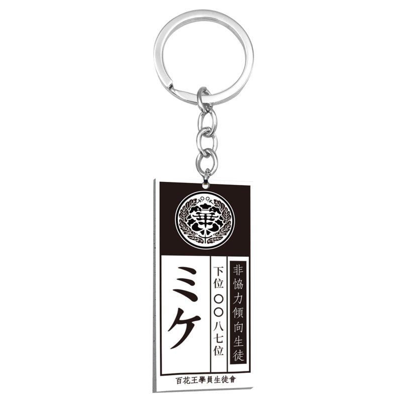 Anime Kakegurui Compulsive Gambler ID Identification Card Keychain - Krosscanada
