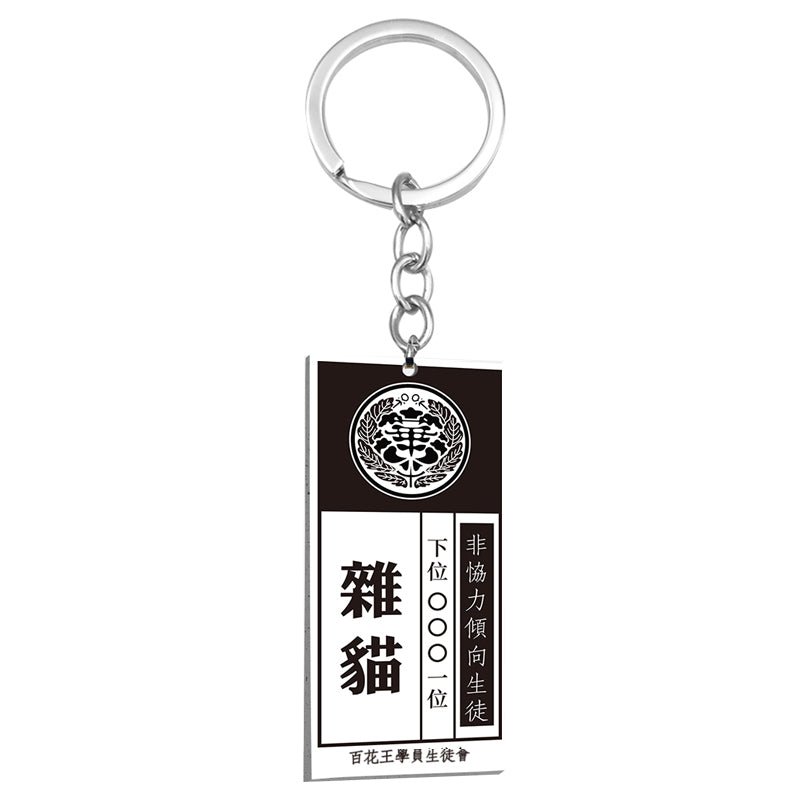 Anime Kakegurui Compulsive Gambler ID Identification Card Keychain - Krosscanada
