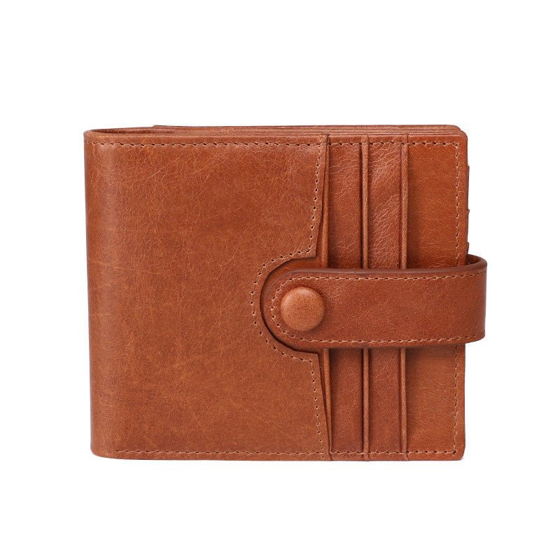 Antimagnetic leather men's wallet - Krosscanada