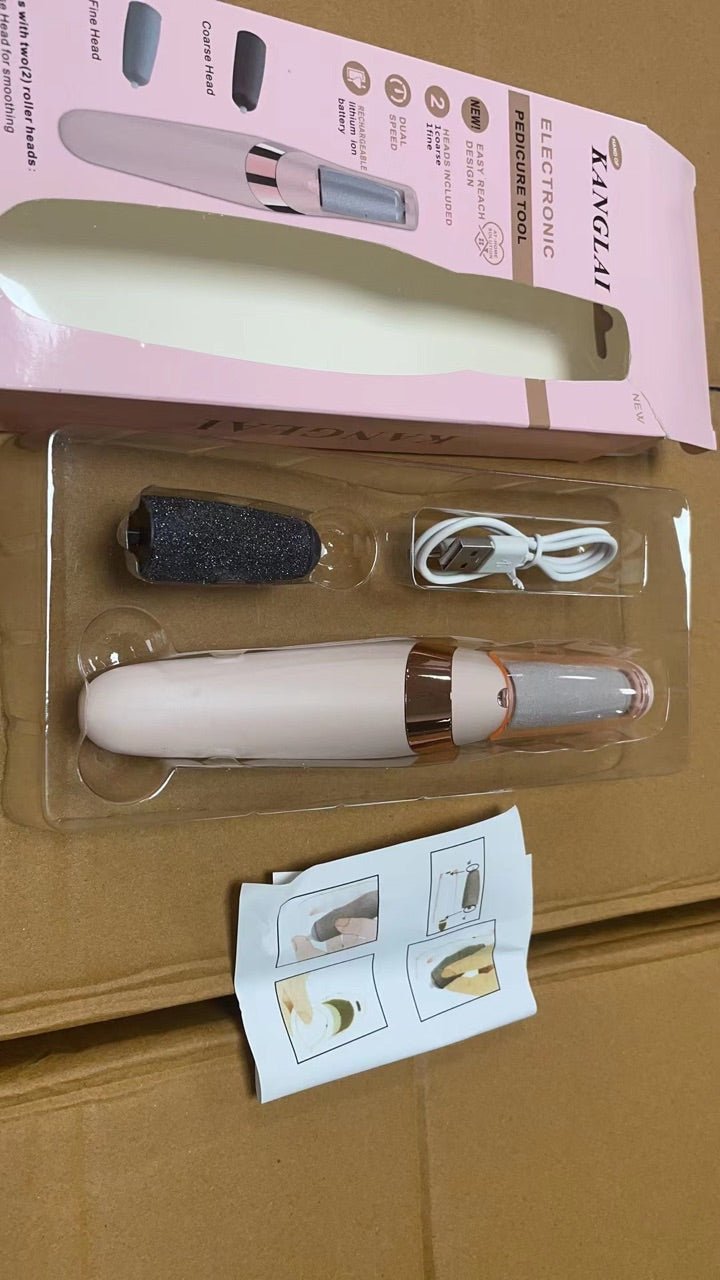 Automatic Foot Rubbing Calluses Pedicure Pedicure Tool Electric Foot Grinder - Krosscanada