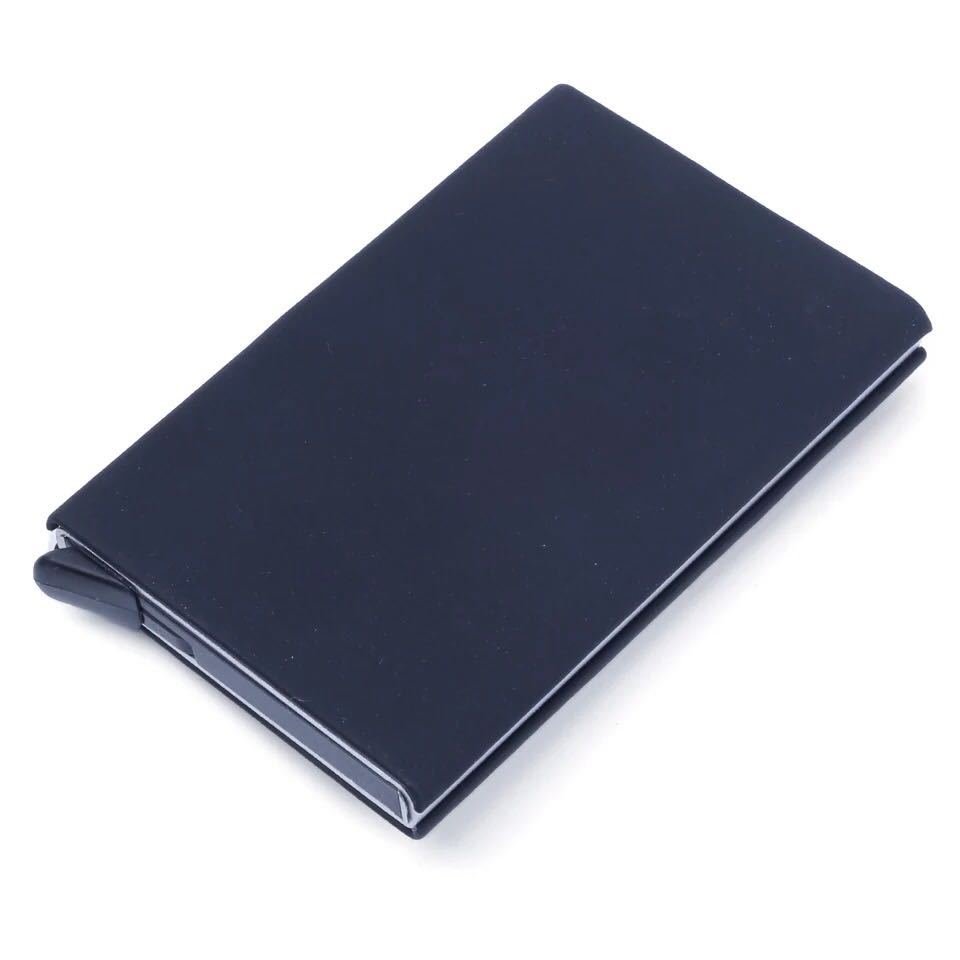 Automatic pop - up aluminum metal wallet - Krosscanada
