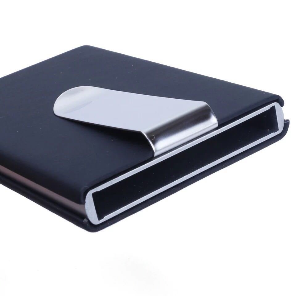 Automatic pop - up aluminum metal wallet - Krosscanada