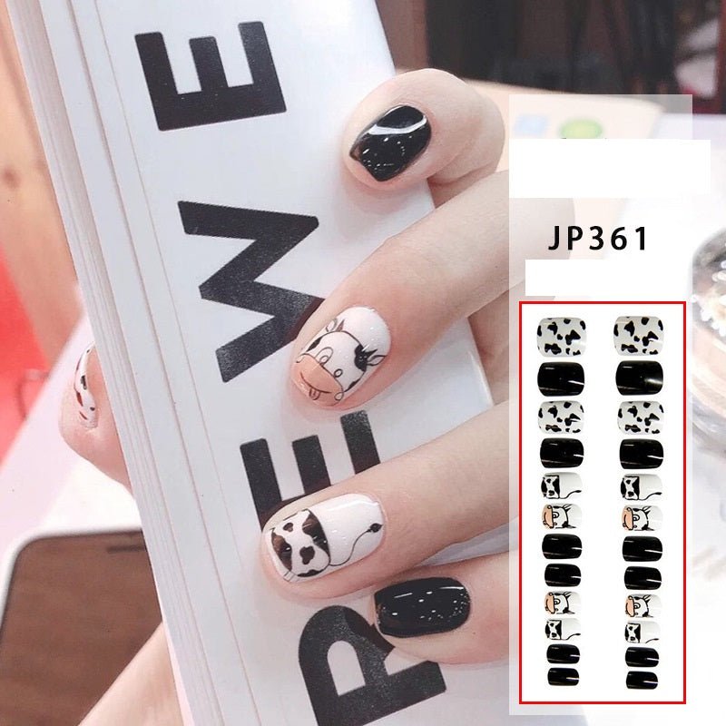 Autumn Winter Web Celebrity Nail Patch Nail Piece False Nail - Krosscanada
