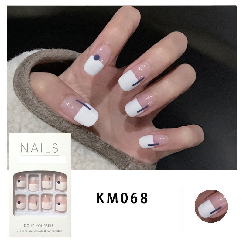 Autumn Winter Web Celebrity Nail Patch Nail Piece False Nail - Krosscanada