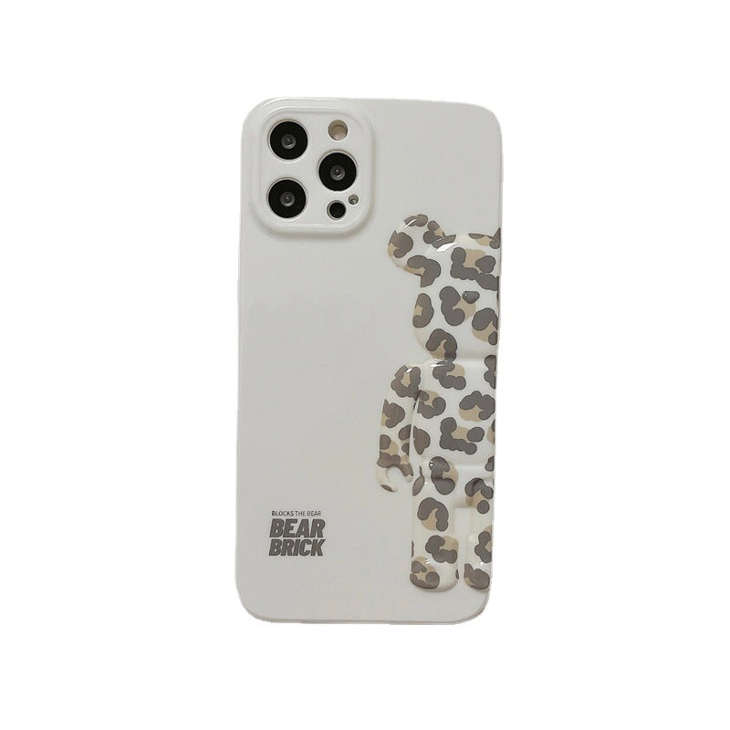 White Leopard Print 13 Mobile Phone Case - KKscollecation