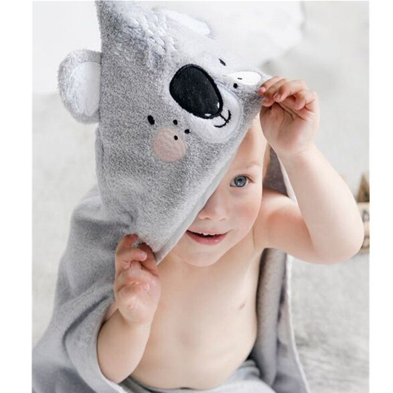 Baby Bath Towel With Dinosaur Cloak Large - Krosscanada