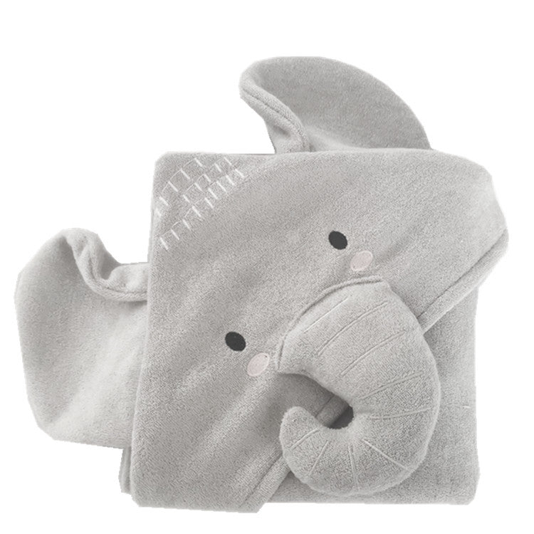 Baby Bath Towel With Dinosaur Cloak Large - Krosscanada